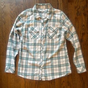 Ladies plaid shirt small